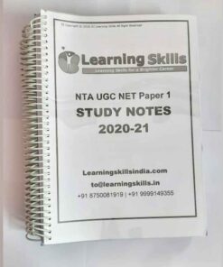 UGC NET GENERAL PAPER 1 NOTES