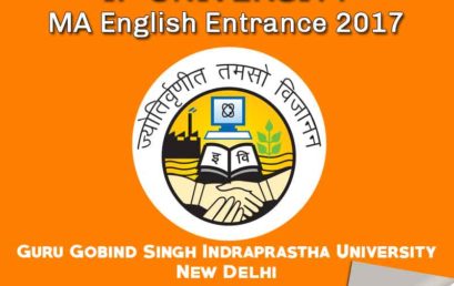 Indraprastha University MA English Admission 2017 Notification – Last Date 4th April 2017