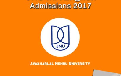 JNU MA English Admissions 2017 – MA English Entrance Notification
