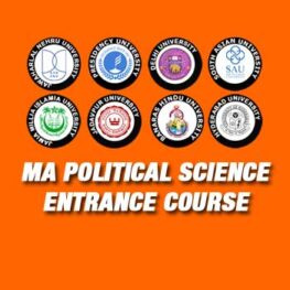 FULL MA POLITICAL SCIENCE ENTRANCE COURSE
