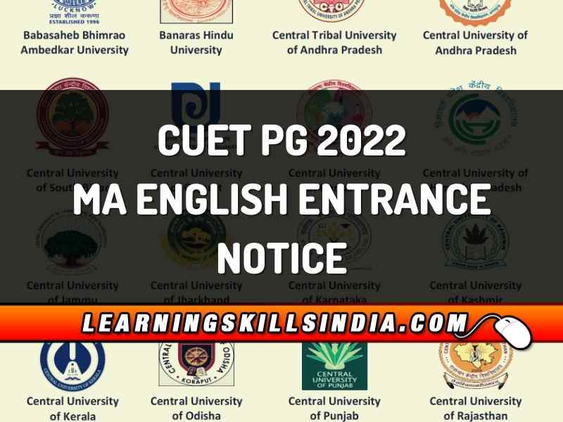 CUET PG 2022 MA English Entrance PGQP05