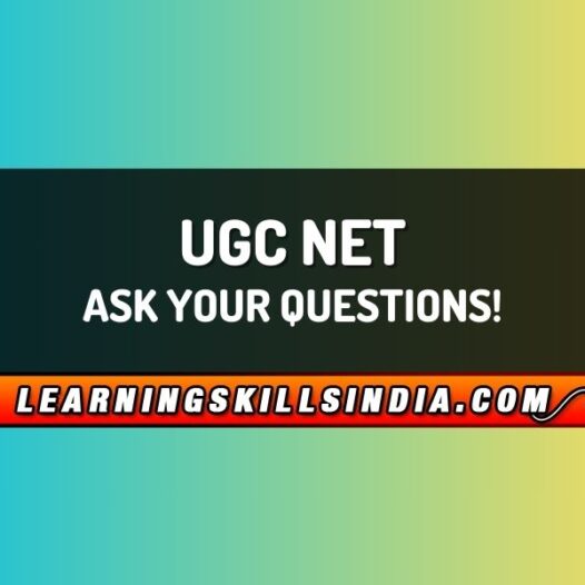 UGC NET Help and Free Counseling – Ask Your Questions