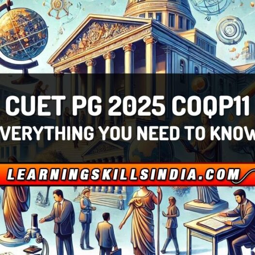 CUET PG 2025 COQP11 General Paper Entrance Exam