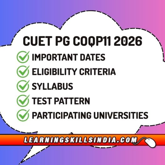 CUET PG 2026 COQP11 General Paper Entrance Exam