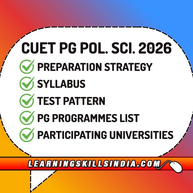 CUET PG Political Science 2026 – Syllabus, Preparation & More