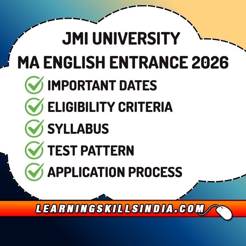 Jamia MA English Entrance 2026 – Dates, Exam & More